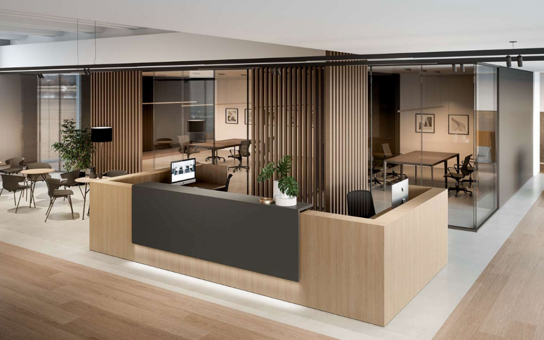 Modern Office Reception Table