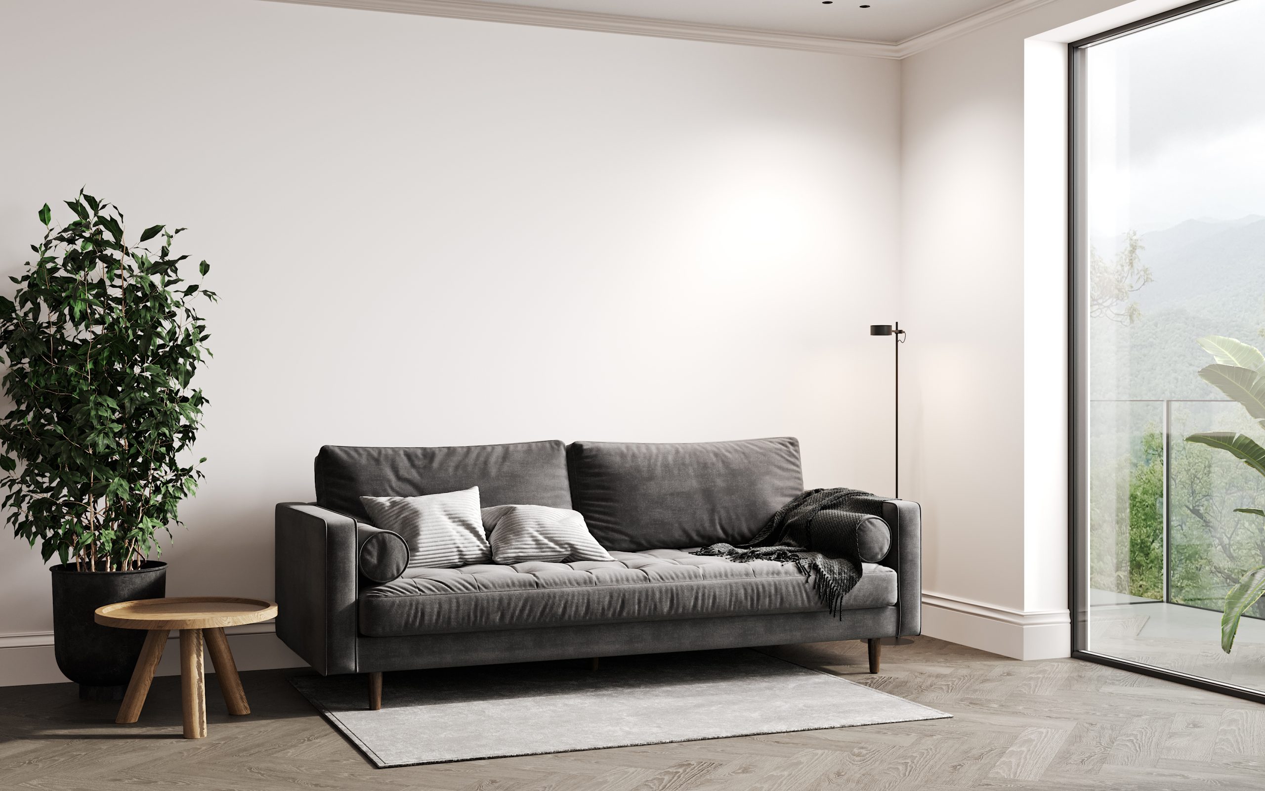 office waiting room sofa