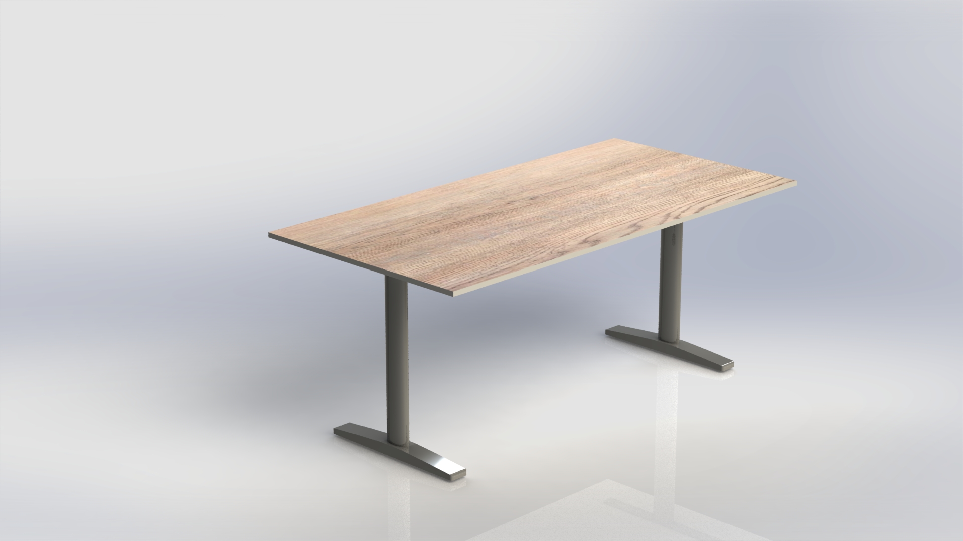 Height Adjustable Laptop Table