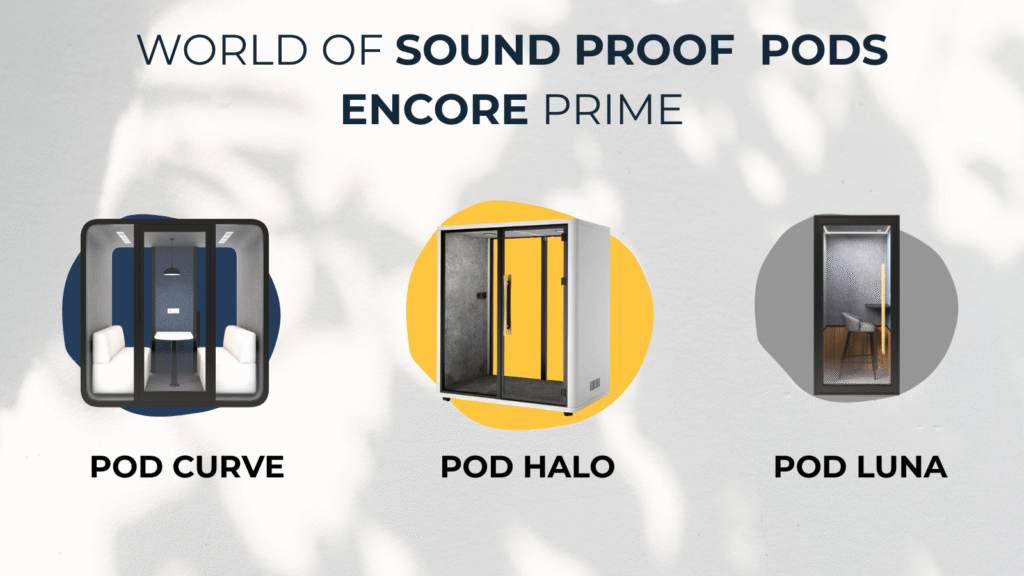 Sound proof pods